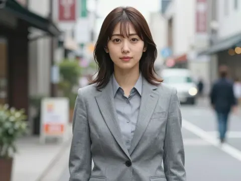 画像生成AIで作成したビジネスウーマンの画像